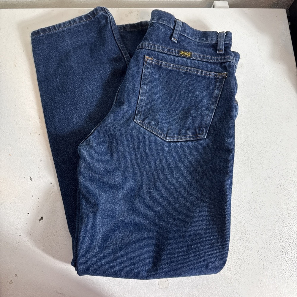 Rustler by Wrangler Men's Blue Jeans‎ Size 34x32 Regular Fit